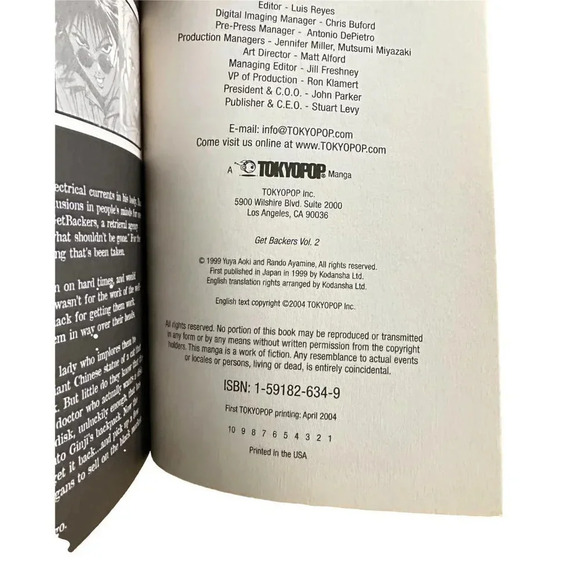 Get Backers Lot 5 Graphic Novel Lot 5 Vol 2 3 4 5 6 Yuya Aoki English - Picture 6 of 6